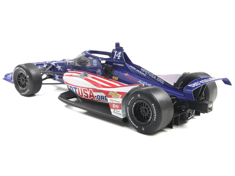 Dallara IndyCar #14 Santino Ferrucci 