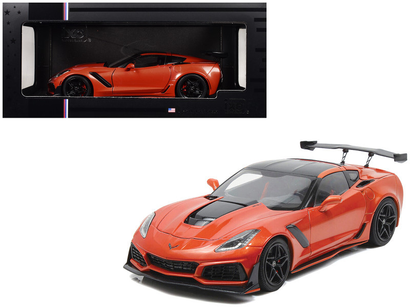 2019 Chevrolet Corvette ZR1 Sebring Orange Metallic with Carbon