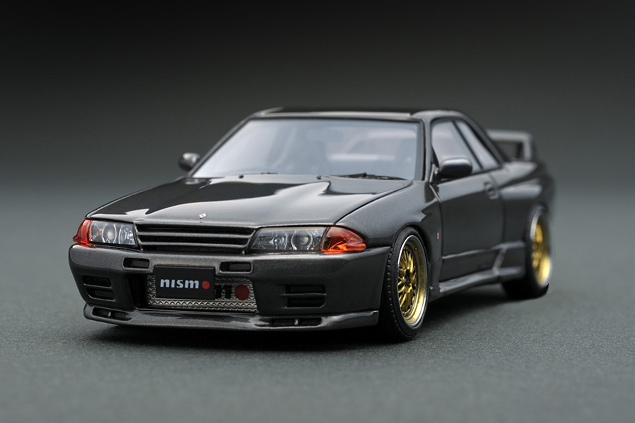 1/43 IG Ignition Model Nissan Nismo R32 GT-R GTR S-Tune (Gun Metallic) Car Model IG0798