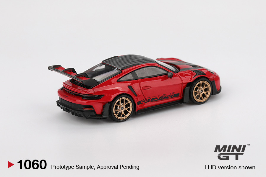 1/64 Mini GT Porsche 911 (992) GT3 RS Weissach Package (Guards Red