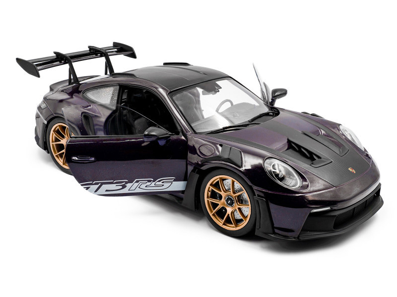 1/18 Solido 2024 Porsche 911 GT3 RS Weissach Package (Viola Purple