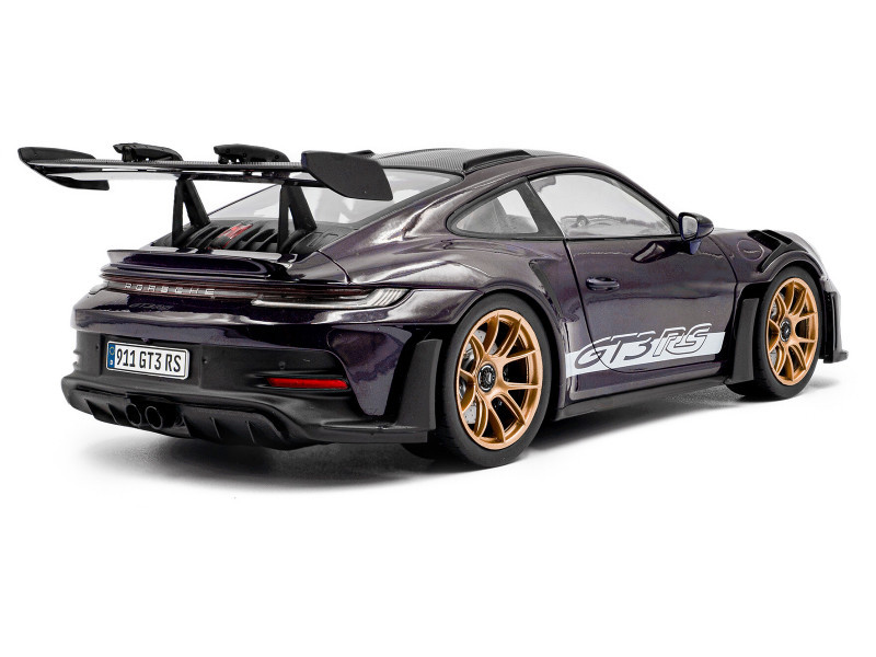 1/18 Solido 2024 Porsche 911 GT3 RS Weissach Package (Viola Purple
