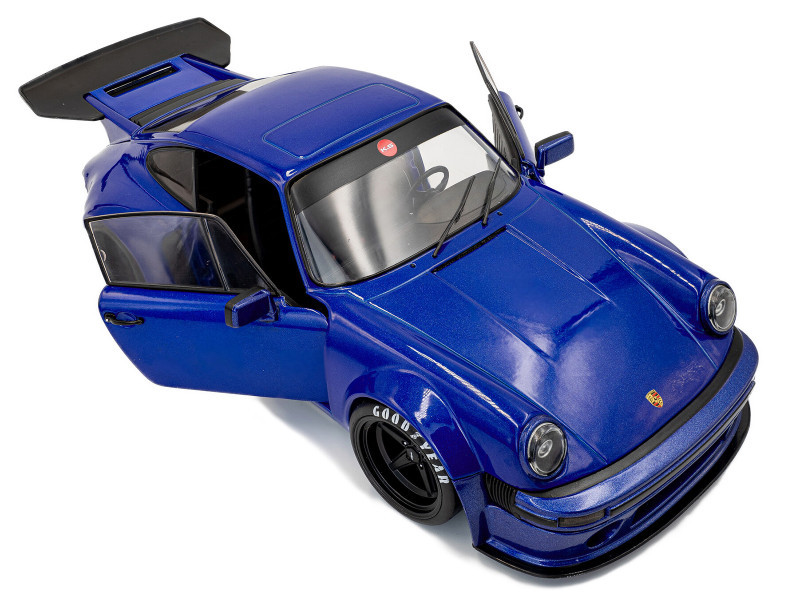 1/18 Solido 2024 Porsche 911 964 KS-R (Dark Blue) Diecast Car Model