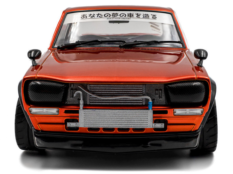 1/18 Solido 1970 Nissan Skyline C10 Hakosuka Solid Works (Orange) Diecast Car Model