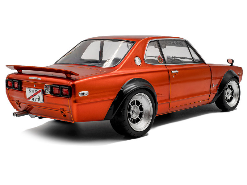 1/18 Solido 1970 Nissan Skyline C10 Hakosuka Solid Works (Orange) Diecast Car Model