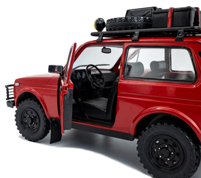 1/18 Solido 1980 Lada Niva (Red) Diecast Car Model - LIVECARMODEL.com
