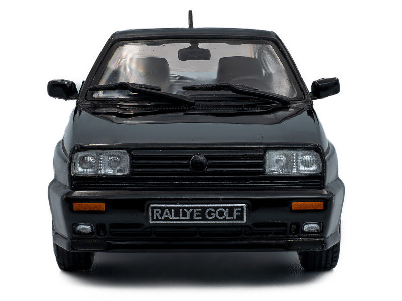 1/43 Solido 1989 Volkswagen Golf Rally Black Diecast Car Model