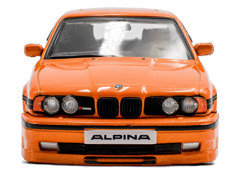 1/43 Solido 1994 BMW 5 Series Alpina B10 (E34) Biturbo (Orange) Diecast Car Model
