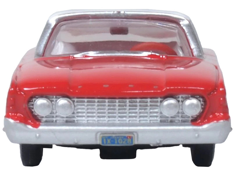 1960 Ford Fairlane Sedan 500 Monte Carlo Red with Corinthian White