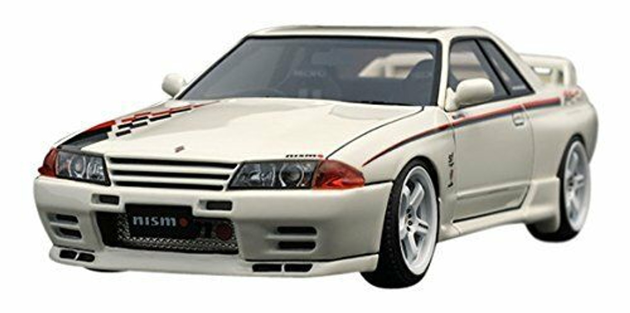 ミニカー ignition model Nissan Skyline GT-R Nismo 1/64 Ignition Model Nissan Skyline GT-R Nismo (R32) White