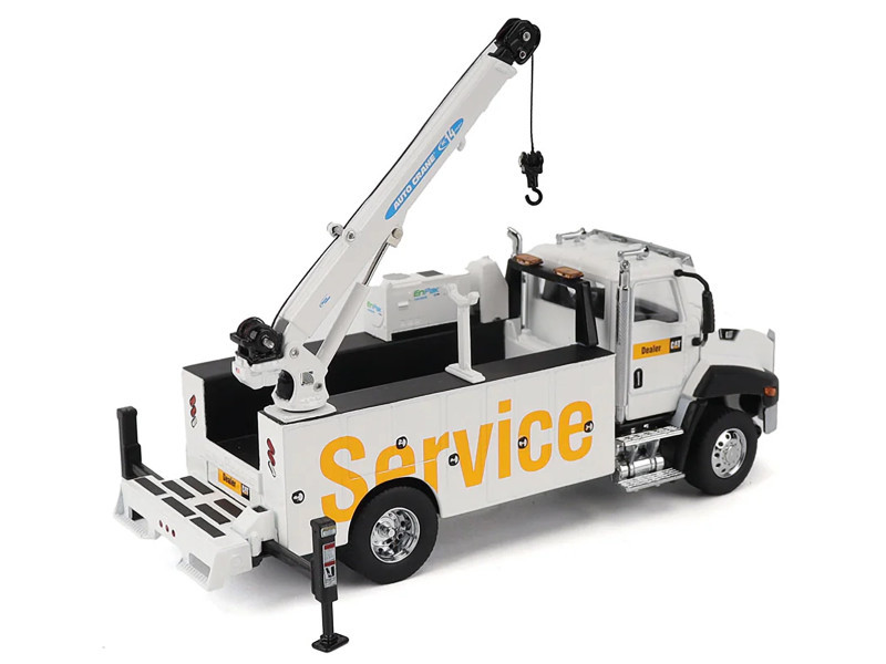 1/50 Diecast Masters Cat CT660 Auto-Crane Titan 85 Body with Miller EnPak Diecast Model