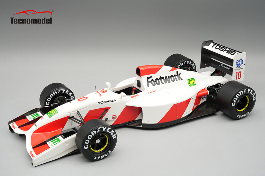 ミニカー SPARK Footwork FA13 S. AGURI 1/18 Tecnomodel Footwork FA13 1992 Japanese GP Driver: Aguri