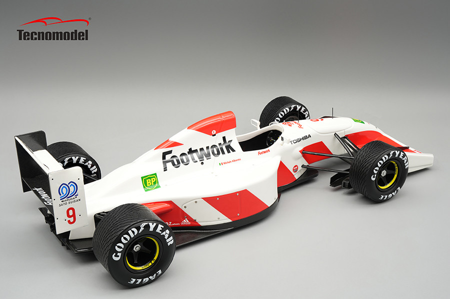1/18 Tecnomodel Footwork FA13 1992 Spain GP Driver: Michele