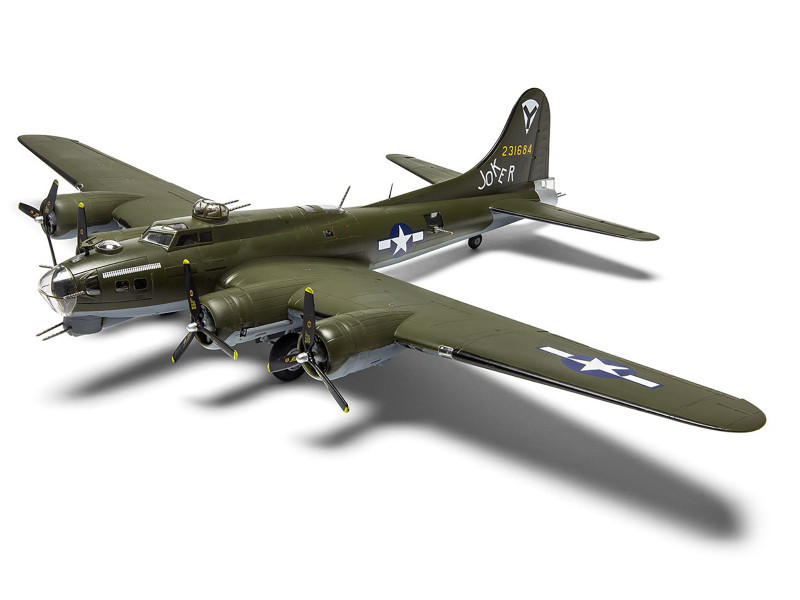３ちゃんです。 Level 3 Model Kit Boeing B-17G/Fortress Mk.III Aircraft with 2