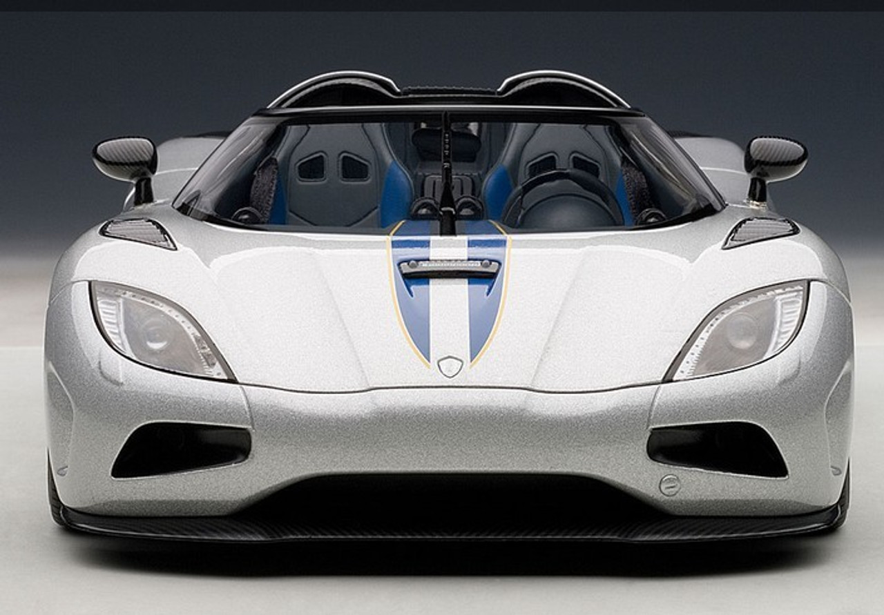 1/18 AUTOART KOENIGSEGG AGERA (SILVER GRAY) 79006 DIECAST CAR MODEL