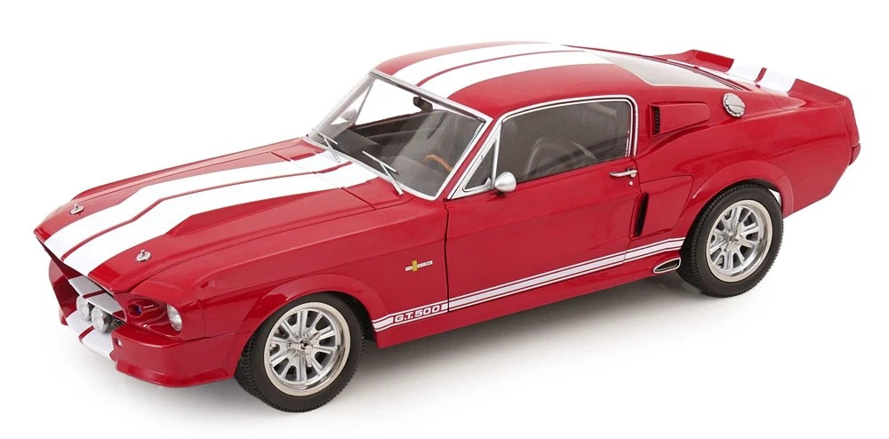 1/12 KK-Scale 1967 Ford Mustang Shelby GT500 (Red with White