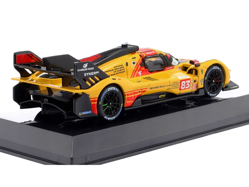 1/43 BBurago 2024 Ferrari 499P #83 24h LeMans AF Corse Robert Kubica, Robert Shwartzmann, Yifei Ye Car Model