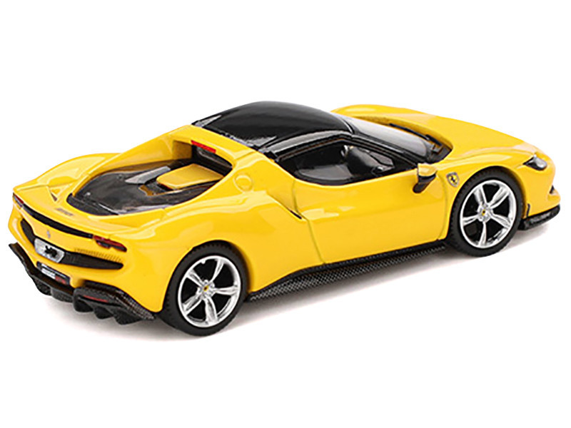 アルティメット 1/64 BBR Ferrari 296 GTB (Giallo Modena Yellow) Diecast Car Model