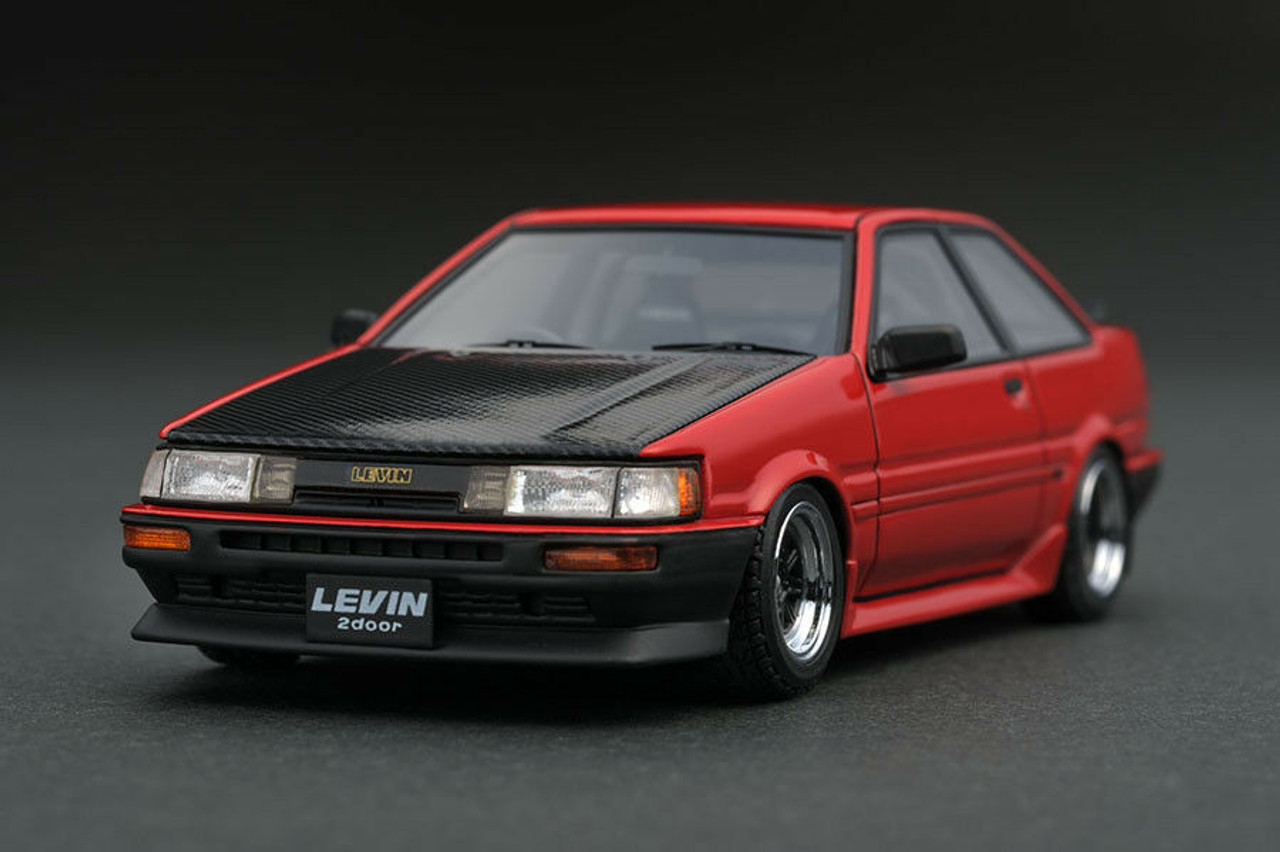 1/43 IG Ignition Model Toyota Corolla / Levin (AE86) GT Apex