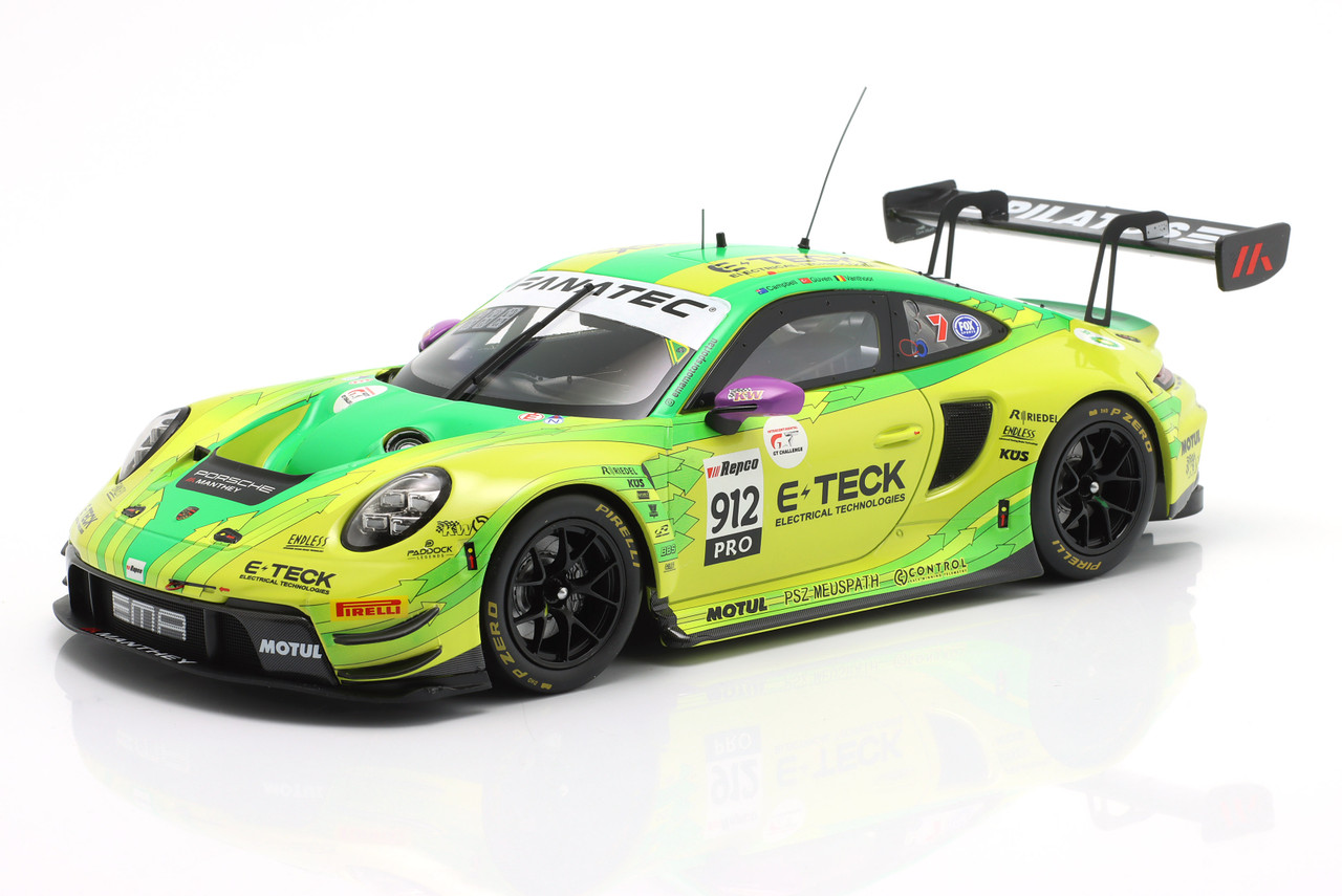 1/18 Ixo 2024 Porsche 911 GT3 R #912 Winner 12h Bathurst Manthey