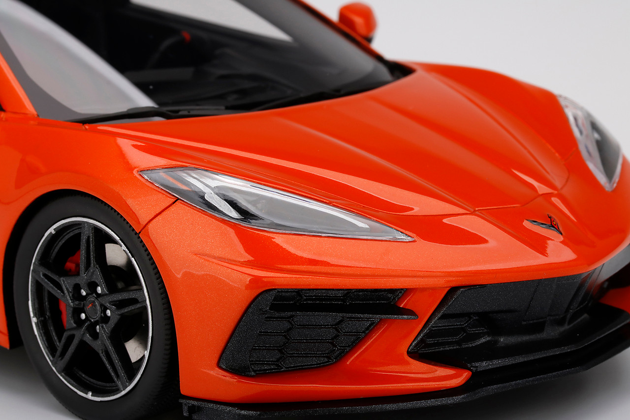 1/18 TSM Chevrolet Chevy Corvette C8 (Orange) Resin Car