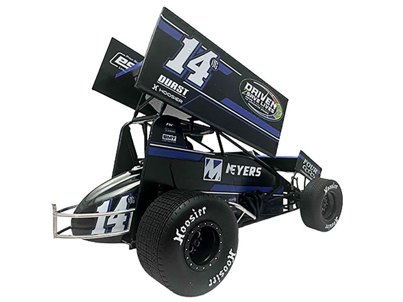 1/18 ACME 2025 #14 Jason Meyers Racing Sander Engineering Four C’s Construction Sprint Car Corey Day Diecast Car Model