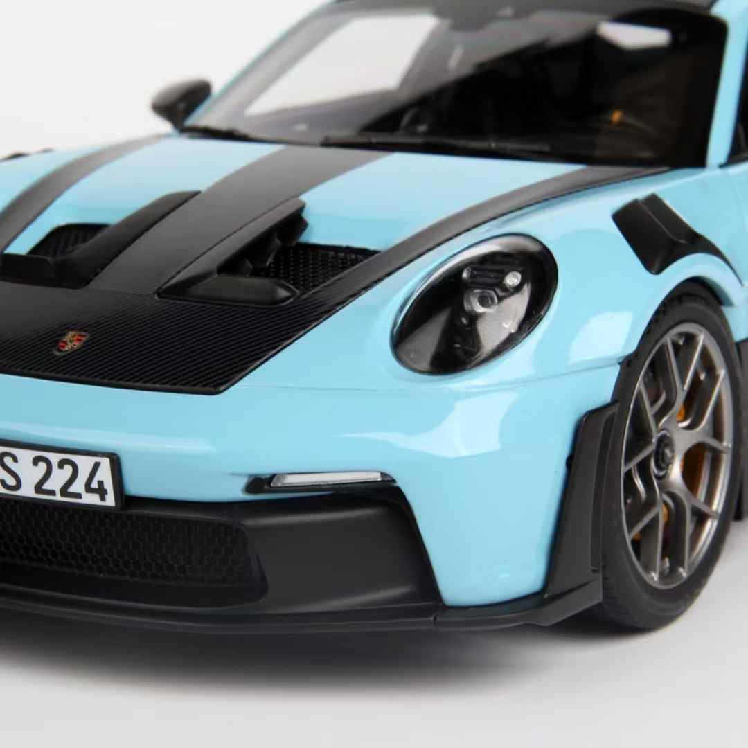 NOREV ポルシェ911 GT3 RS ミニカー 1/18 1/18 Porsche 911 992 GT3 RS 2022 Weissach Package Blue Model Car