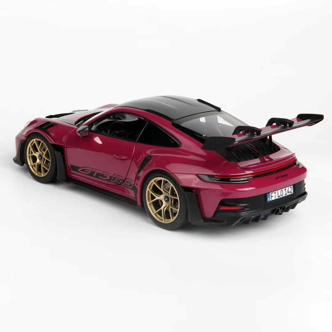 1/18 Norev 2022 Porsche 911 992 GT3 RS with Weissach Package (Ruby