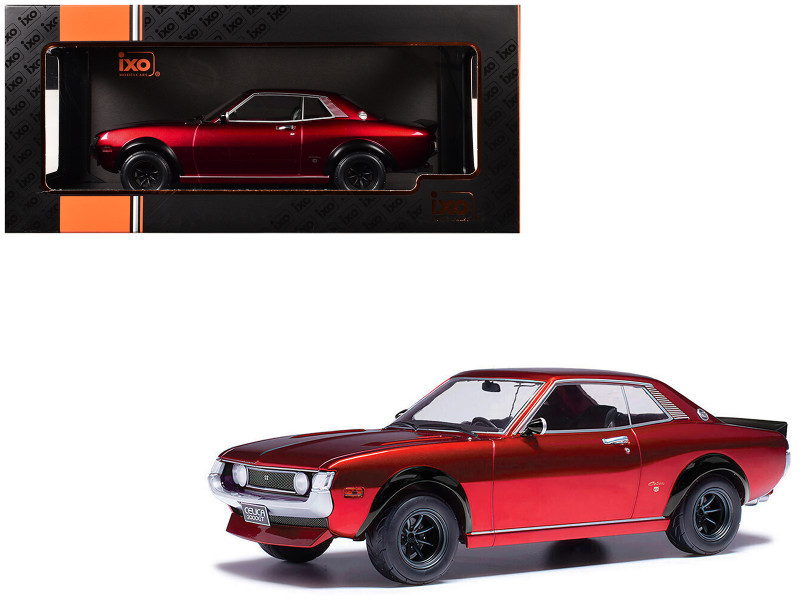 CELICA 2000GT ミニカー レッド 1/18 1/18 Ixo 1977 Toyota Celica 2000 GT (RA21) (Red) Diecast Car Model
