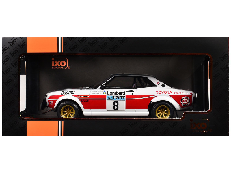 1/18 Ixo 1977 Toyota Celica 2000 GT (RA21) #8 RAC Rally Mikkola-A