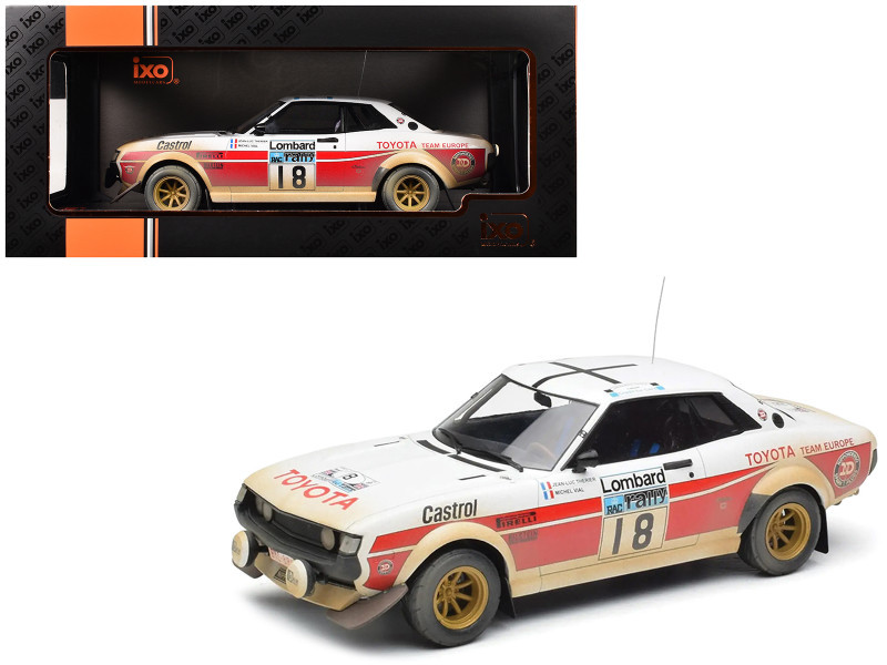 1/18 Ixo 1977 Toyota Celica 2000 GT (RA21) #18 RAC Rally J. L.