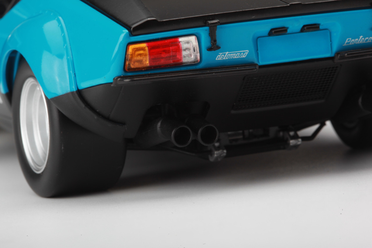 1/18 Kyosho De Tomaso Pantera GT4 (Blue / Black) Diecast Car Model