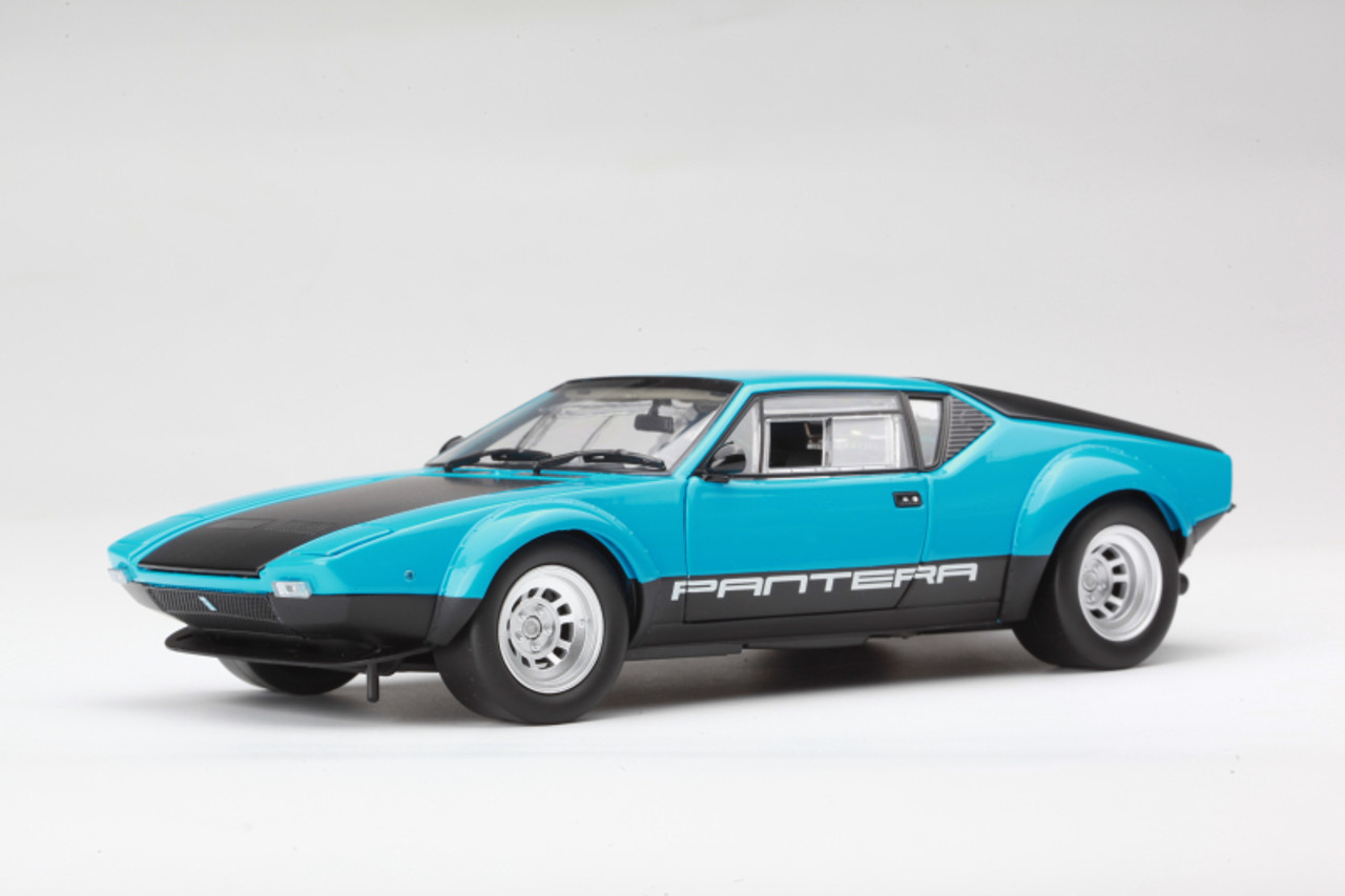 1/18 Kyosho De Tomaso Pantera GT4 (Blue / Black) Diecast Car Model