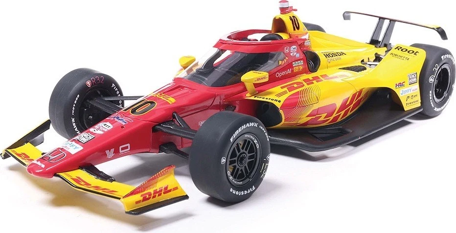 1/18 Ixo 2025 109th Indianapolis 500 Champion Winner #10 Alex Palou Chip Ganassi Racing DHL INDY 500 Series Diecast Car Model