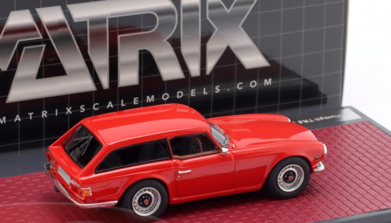 1/43 Matrix Triumph TR6 Shooting Brake (Red) Car Model