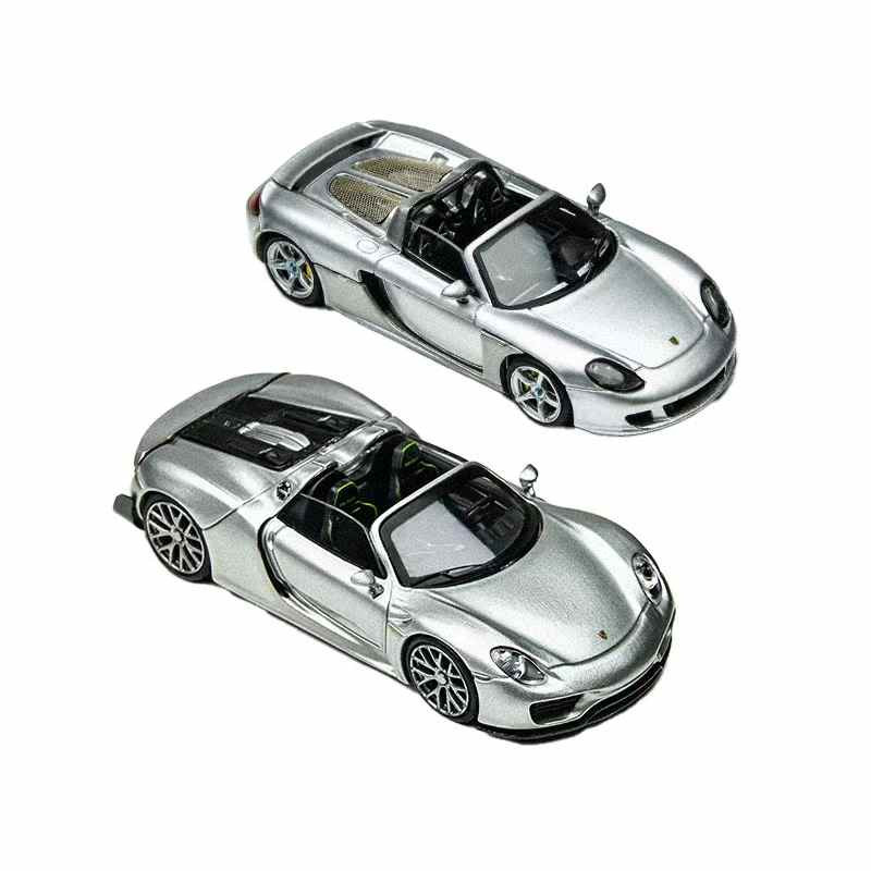 2点Testarossa Spyder & Porsche 959 模型セット 1/64 TimeMicro 2-Car Set Porsche 918 Spyder & Porsche Carrera GT