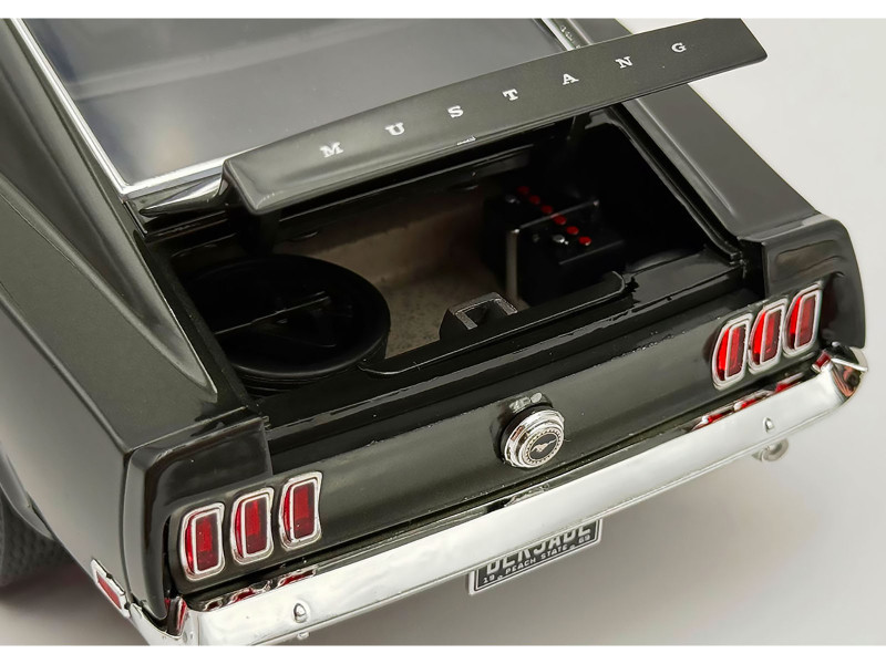 1/18 ACME 1969 Ford Mustang Boss 429 (Black Jade) Diecast Car