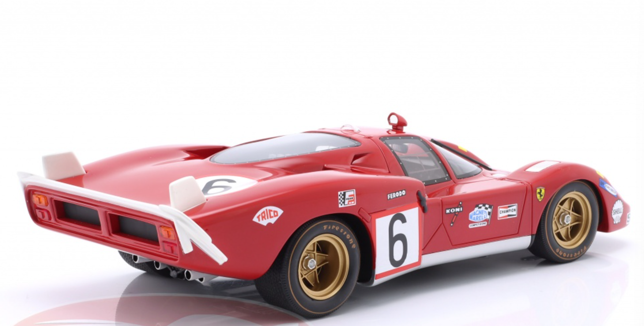 1/18 Werk83 1970 Ferrari 512S #6 24h LeMans SpA Ferrari SEFAC Nino Vaccarella, Ignazio Giunti Car Model