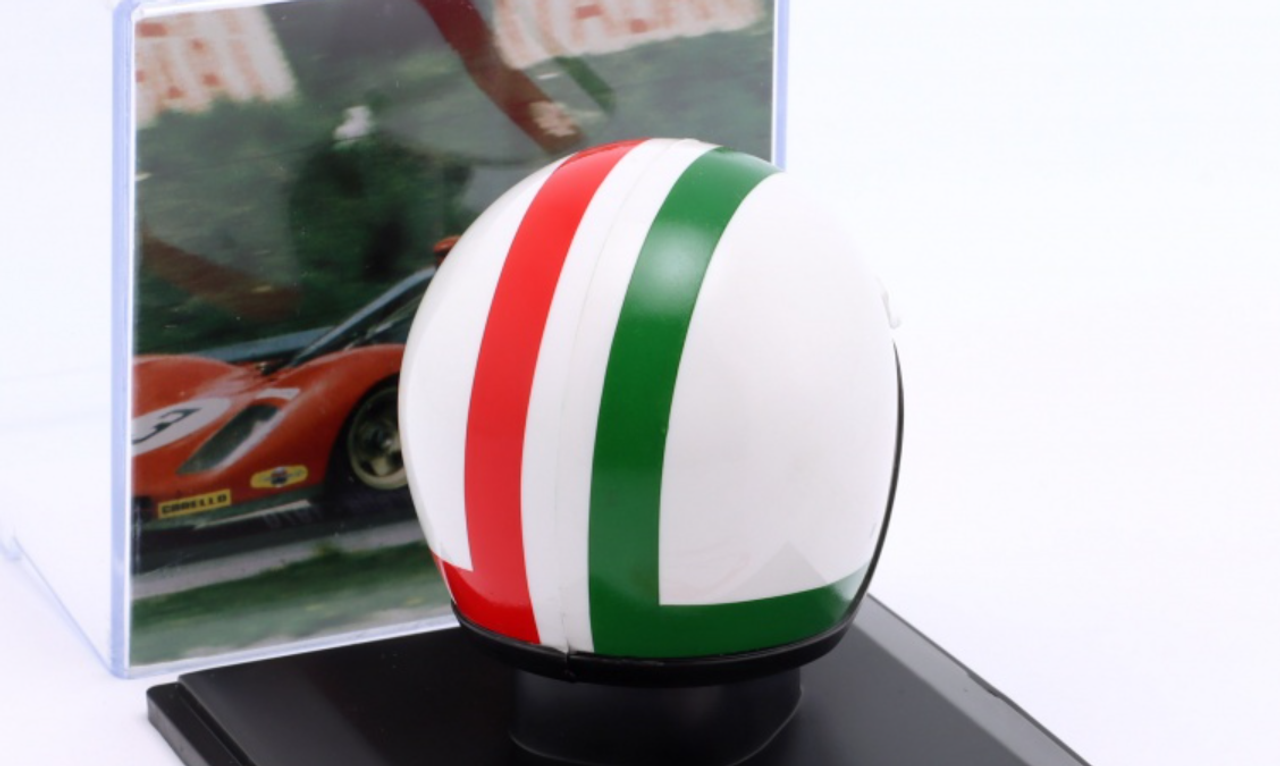 1/5 Spark 1970 Nino Vaccarella Scuderia Ferrari #3 2nd 1000km Monza Helmet Model
