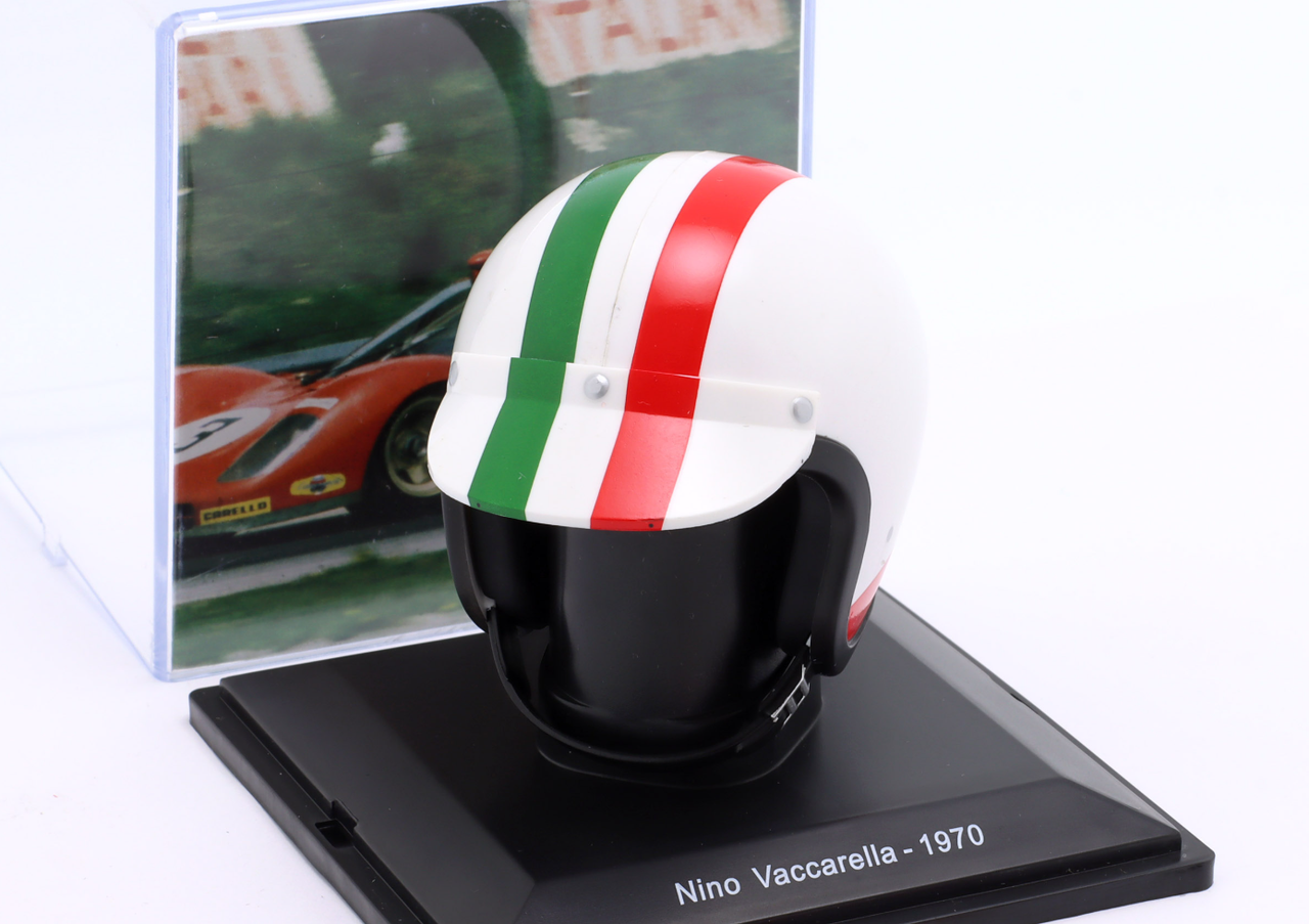 1/5 Spark 1970 Nino Vaccarella Scuderia Ferrari #3 2nd 1000km Monza Helmet Model