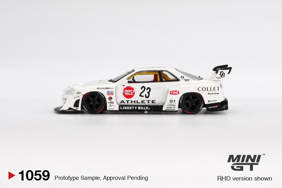 MINI GT Nissan LB-ER34 加藤会長直筆サイン入り1周年記念 $_57.JPG?set_id=880000500F
