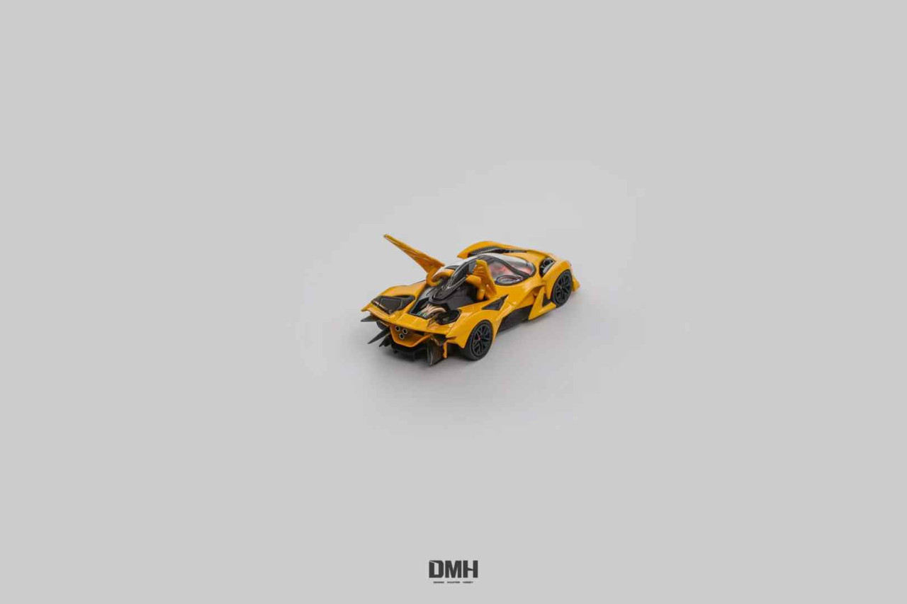 1/64 DMH Apollo Project Evo (Yellow) Diecast Car Model