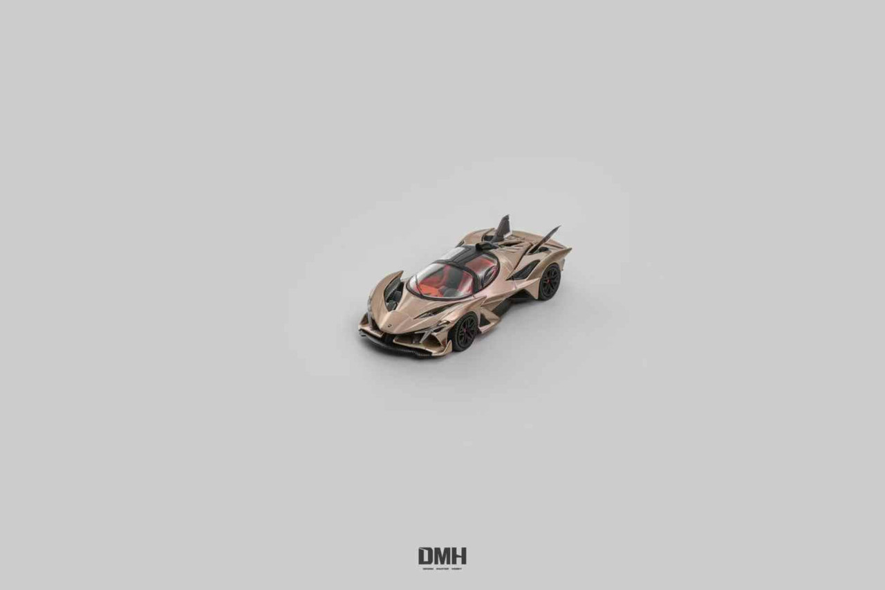 1/64 DMH Apollo Project Evo (Champagne) Diecast Car Model