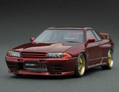 1/43 IG Ignition Model Nissan Nismo R32 GT-R GTR S-Tune (Red) Car
