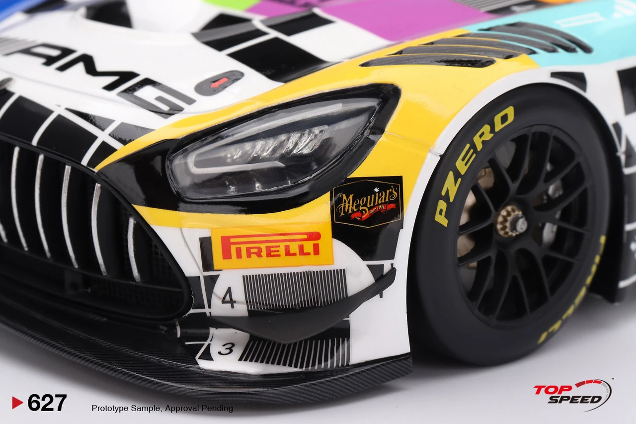 Select étoile 1/18 Top Speed 2025 Mercedes-AMG GT3 #888 Mercedes-AMG Team GMR