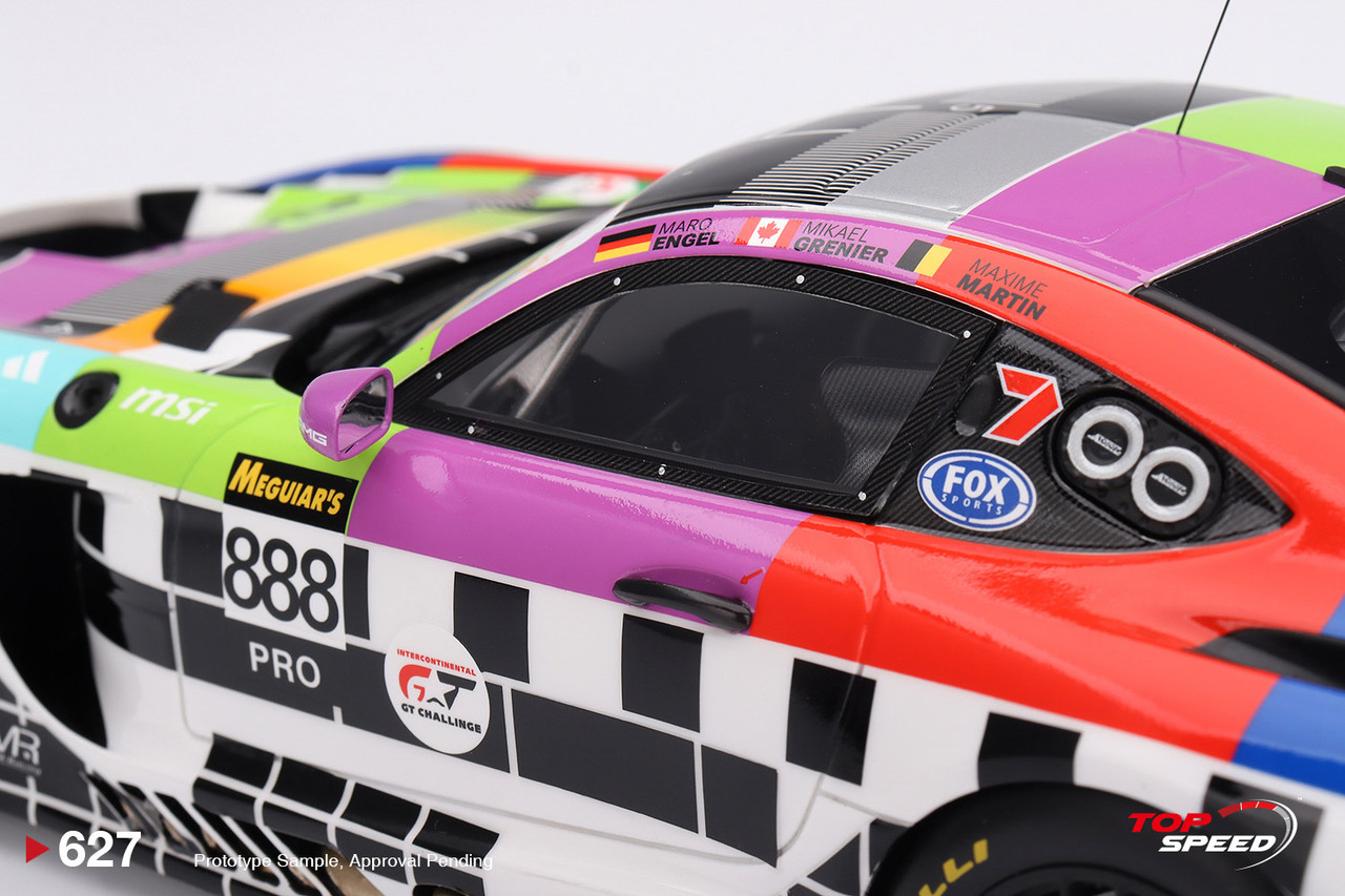 1/18 Top Speed 2025 Mercedes-AMG GT3 #888 Mercedes-AMG Team GMR
