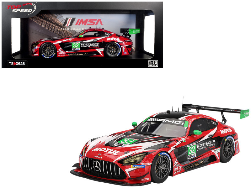 1/18 Top Speed Mercedes-AMG GT3 EVO #32 Korthoff Competition