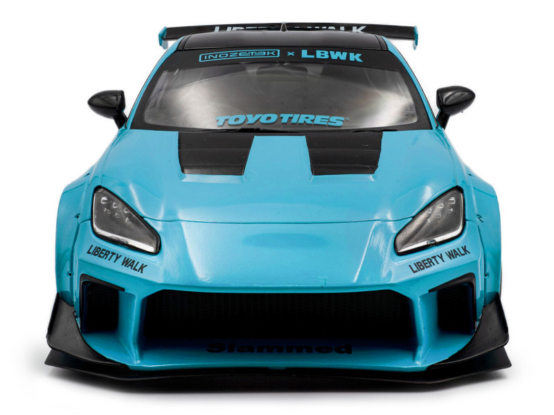 1/18 Solido 2024 Toyota GR86 LBWK (Baby Blue) Diecast Car Model