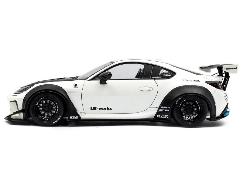 1/18 Solido 2024 Toyota GR86 LBWK (Pearl White) Diecast Car Model