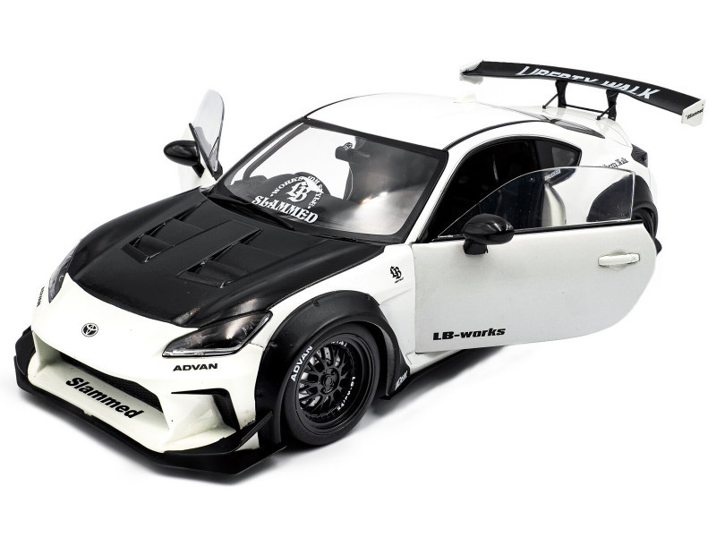 1/18 Solido 2024 Toyota GR86 LBWK (Pearl White) Diecast Car Model
